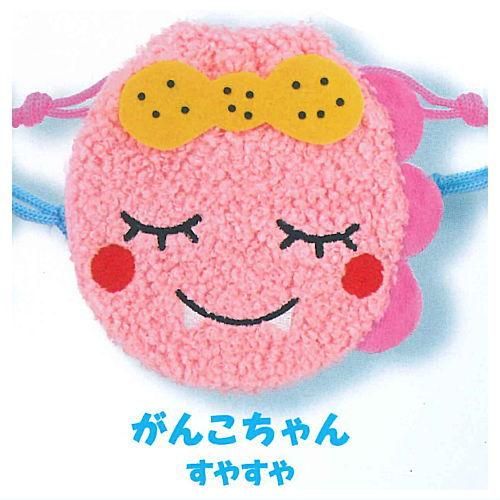 新・ざわざわ森のがんこちゃん ぬいぐるみ巾着 [3.がんこちゃん