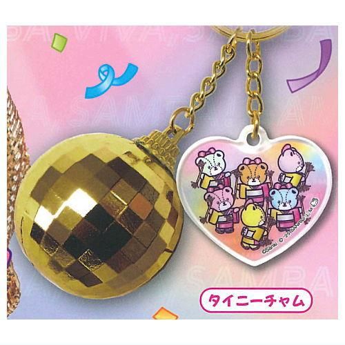 マツケンサンバ×ハローキティ ミラーボール付きキーホルダー [5