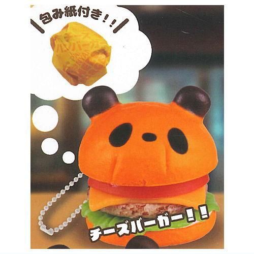 パンダにゃんこバーガー [3.チーズバーガー!!],J.DREAM ガチャガチャ
