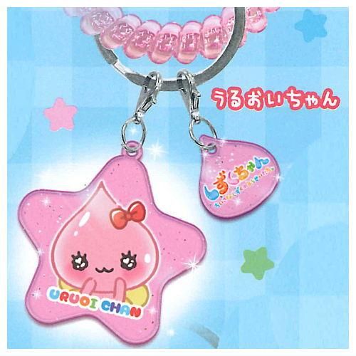 しずくちゃん スプリングゴムキーホルダー [2.うるおいちゃん