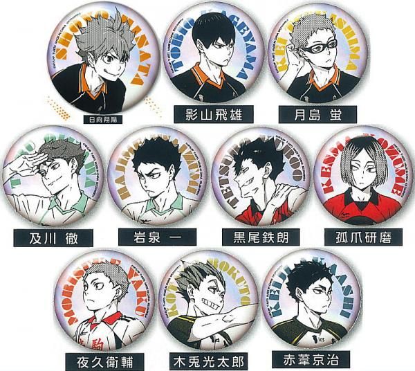 全部揃ってます!!】ハイキュー!! ポートレートシャイニー缶