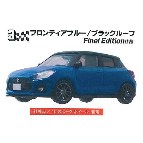 ガチャフォース 1/64 SUZUKI SWIFT SPORT ZC33S [3.フロンティアブルー/ブラックルーフ