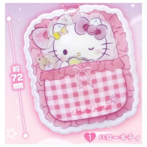 サンリオキャラクターズ PVCクリアケースつきアクリルチャーム