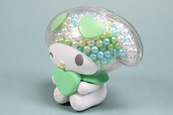 全部揃ってます!!】マイメロディ 透明キラキラマスコット [全6種セット