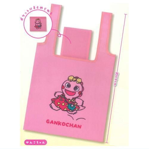 新・ざわざわ森のがんこちゃん エコバッグ [1.がんこちゃん],夢屋