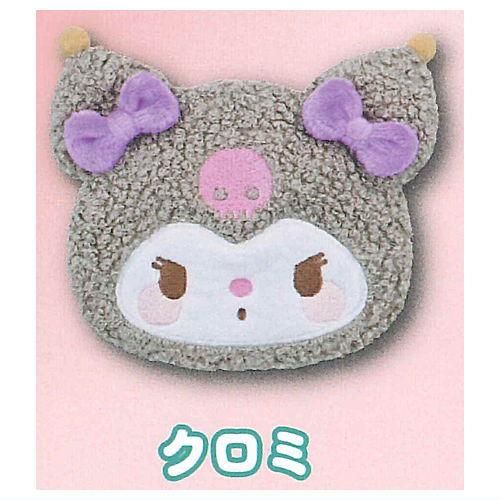 サンリオキャラクターズ ぬいぐるみポーチ [4.クロミ],夢屋