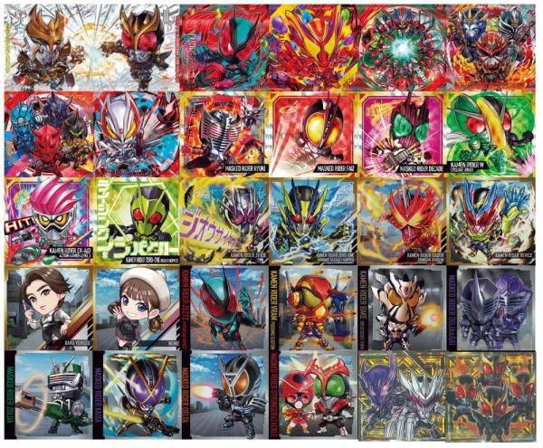 仮面ライダー　ウルトラマン　スーパー戦隊　ウエハースシール　コンプリート 送料無料】【全部揃ってます!!】にふぉるめーしょん 仮面ライダー