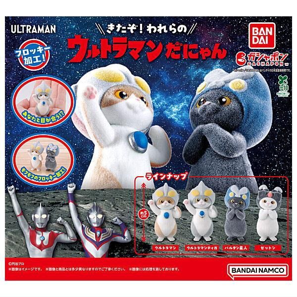 全部揃ってます!!】ウルトラマンだにゃん [全4種セット(フルコンプ