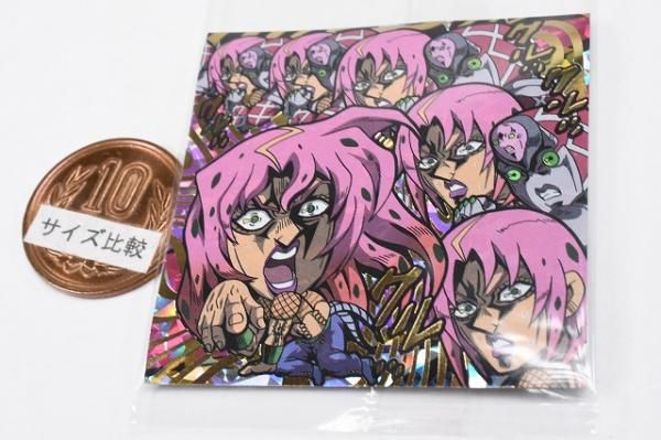 にふぉるめーしょん ジョジョの奇妙な冒険 シールウエハース 黄金の風