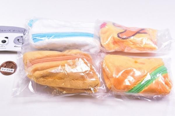 サンエックス San-Xオールスターズ ふわふわポーチ [アソート4種セット