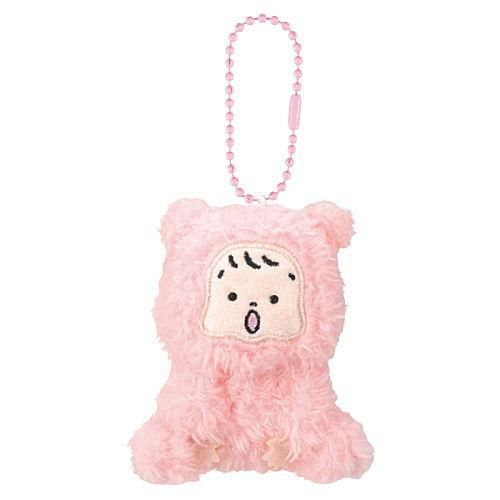 おおのたろう モコモコ赤ちゃんぬいぐるみ [2.おすわり(ピンク