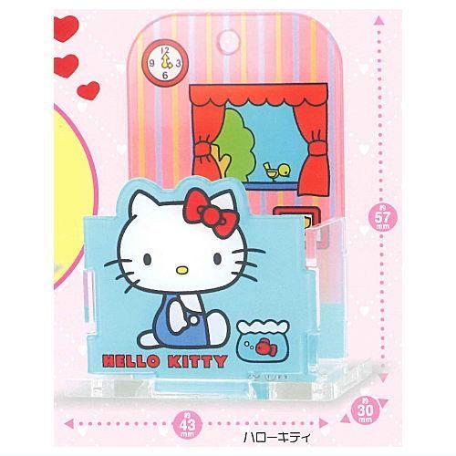 サンリオキャラクターズ ミニレターラック風アクリルケース [1.ハロー