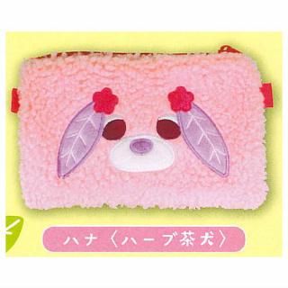 お茶犬 もふもふポーシェット [5.ロン(烏龍茶犬)],タカラトミーアーツ