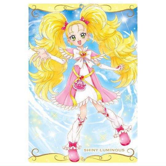 プリキュアカードウエハース12 [9.シャイニールミナス(N)],バンダイ 食