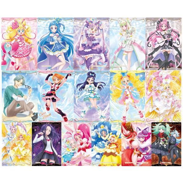 プリキュアカードウエハース12 [アソート16種セット (1-16)],バンダイ