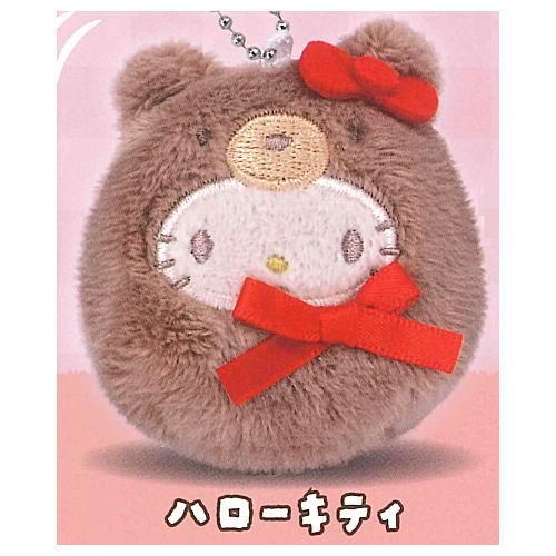 サンリオキャラクターズ 起き上がりぬいぐるみマスコット ラテクマ