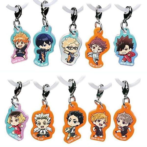 ハイキュー!! アクリルチャーム クリームinスナック [カラーアソート10