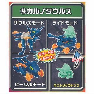 ネオブランド　デッキパーツ　アロサウルス 新製品情報】今月発売！！ カプセル・くねくね骨格モササウルス 全6色