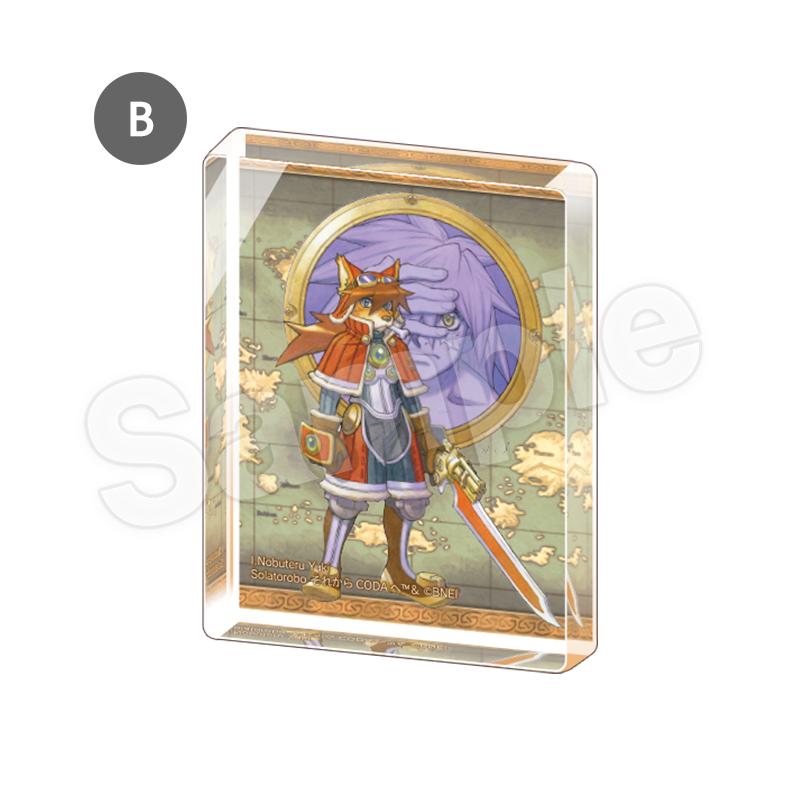 Solatorobo それからCODAへ』アクリルブロック - CC2STORE Solatorobo それからCODAへ』アクリルブロック - CC2STORE