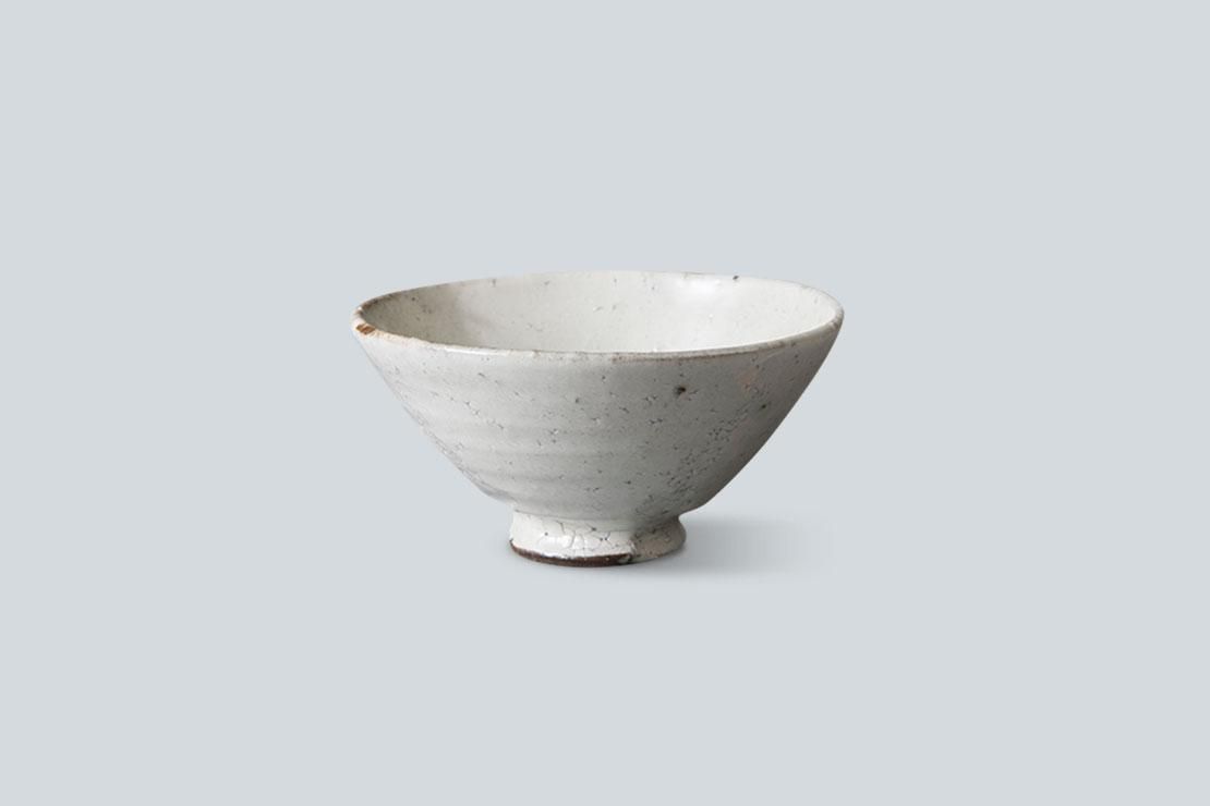 美濃焼の名工 工藤陸雄 【南窯】 絵志野大鉢湯呑み5点セット