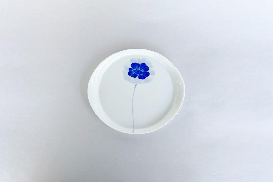 瀬戸染付祥瑞捻文鉢 川本半助 d15.0cm Seto Blue and White