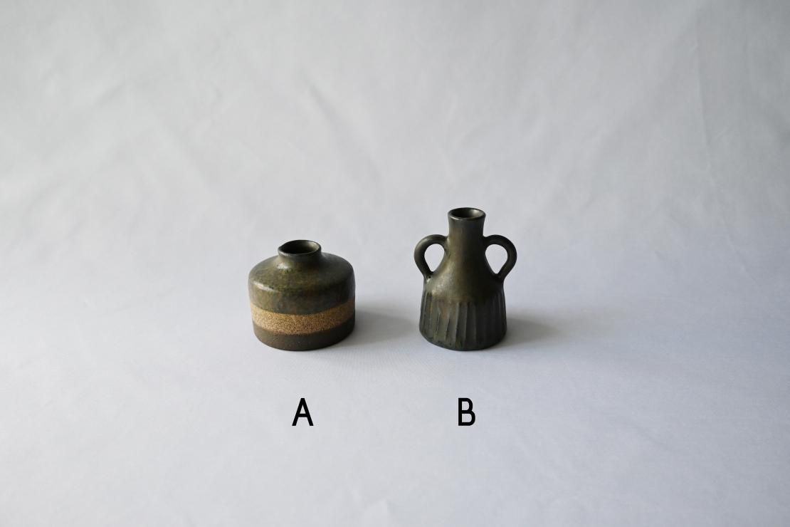 重厚感　花器　備前焼　24 備前焼 壺 花瓶 花器 約24センチ,24cm - メルカリ
