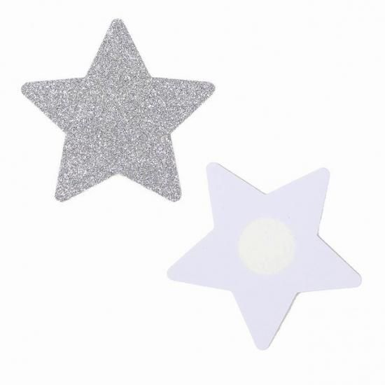 ニップルシール 星型 シルバー 大きいサイズ レディース ランジェリー通販ショップ Momo Hana ニップルシール 星型 シルバー 大きいサイズ レディース ランジェリー通販ショップ Momo Hana