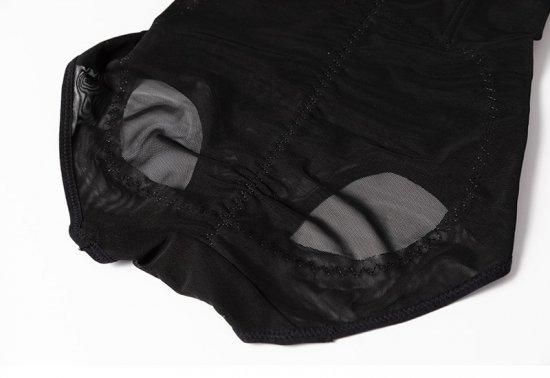 【3Lサイズ】ウエストコルセット付き補正ショーツ【カラー：ブラック】