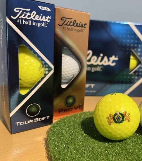 オリジナルゴルフボール Titleist TOUR SOFT - ザ・ウィンザー オリジナルゴルフボール Titleist TOUR SOFT - ザ・ウィンザー
