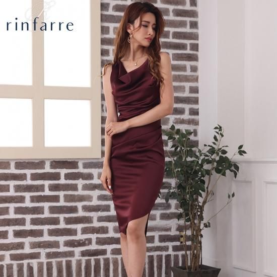 リンファーレ | rinfarre | 韓国製ワイン シンプル サテン生地 リンファーレ | rinfarre | 韓国製ワイン シンプル サテン生地