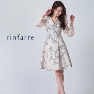 Rinfarre♡フラワープリント ナイトドレス - メルカリ