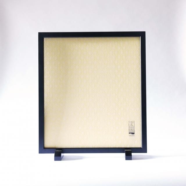 衝立 【麻の葉】