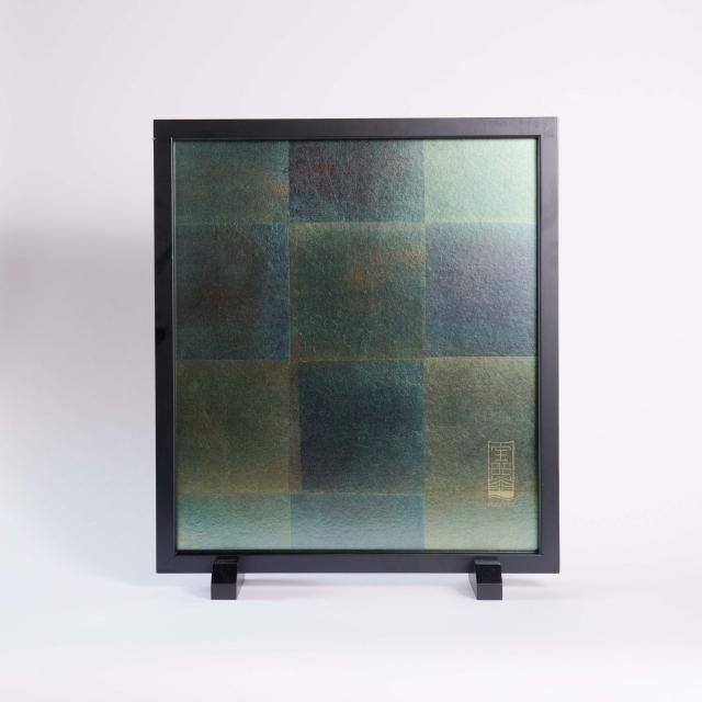 衝立 【青貝箔】