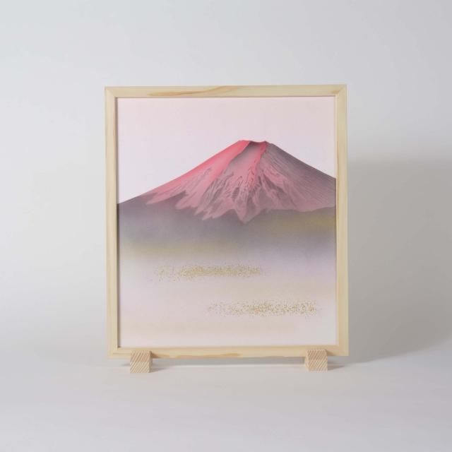 衝立 　【赤富士】