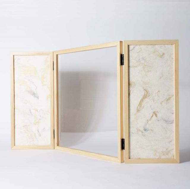 パーテーション　三曲タイプ　【大層雲】