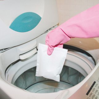 ピンクの洗濯槽クリーナー 5回分<br>の商品画像