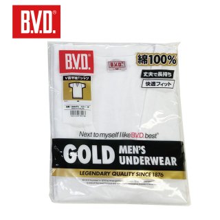 BVD V首半袖Tシャツ<br>【1点限りネコポス対応】<br>の商品画像