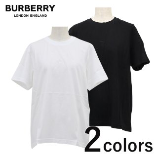 BURBERRY バーバリー モノグラムモチーフ コットン 半袖 Tシャツ 8015186 カットソー クルーネック 刺繍 レディース<br>の商品画像