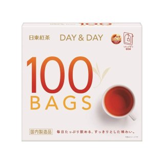日東紅茶<br>DAY＆DAY ティーバッグ 100BAGS<br>の商品画像