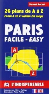Plans de Paris: Paris street index and maps: Paris facile: 26 plans de A a Z Pef