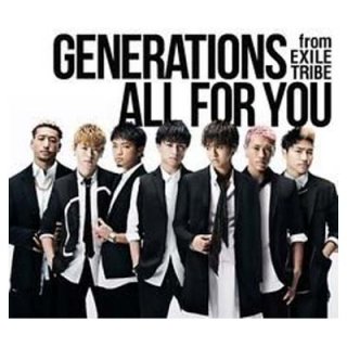 All For Youofficial Shop꾦ʡ [Audio CD] GENERATIONS from EXILE TRIBE