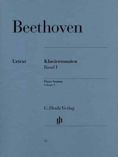 Klaviersonaten 1 [Sheet music] Beethoven, Ludwig van and Wallner, Bertha Antonia