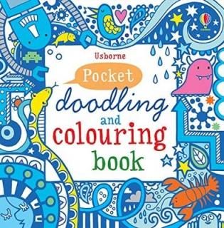 Blue Pocket Doodling & Colouring Book (Drawing, Doodling & Colouring) Figg, Non