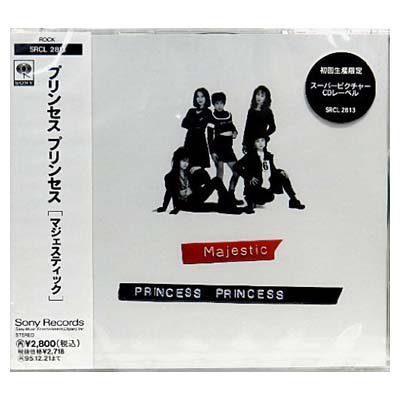 Majestic [Audio CD] PRINCESS PRINCESS; 中山加奈子; 今野登茂子; 富田京子 and 渡辺敦子 -  ブックサプライ オンライン販売サイト 送料もお得でおすすめ！