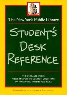 The New York Public Library Student's Desk Reference Frommer's; New York Public Library and Stoneso
