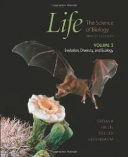 šLife: The Science of Biology, Volume II : Evolution, Diversity, and Ecology