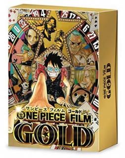 šONE PIECE FILM GOLD DVD GOLDEN LIMITED EDITION