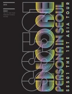 šSS501 1st ASIA TOUR PERSONA IN SEOUL ENCORE CONCERT DVD (2)