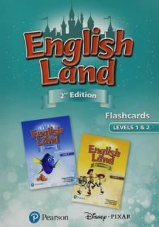 šEnglish Land 2nd Edition Level 1-2 Flashcards (Level 1-2 set)