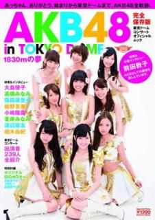 šAKB48 ɡॳ󥵡 եå AKB48 in TOKYO DOME ~1830m̴~ (ʸMOOK)